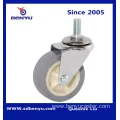 Light Duty Scrwe Furniture Mute Silent Caster Wheel